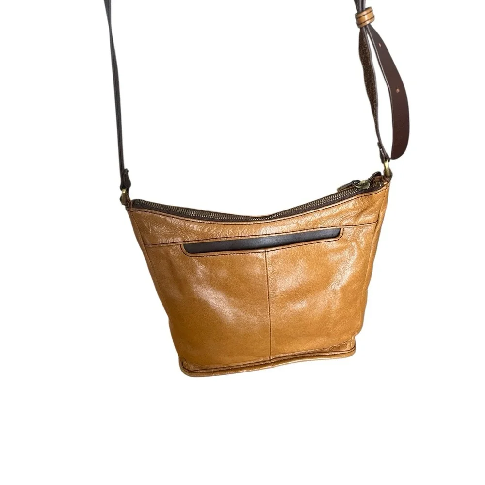 HOBO THE ORIGINAL International‎ Crossbody Aviva Leather Handbag Purse Bag